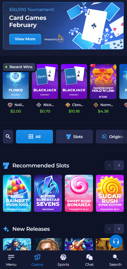 Rainbet Casino – Officieel online casino in Nederland